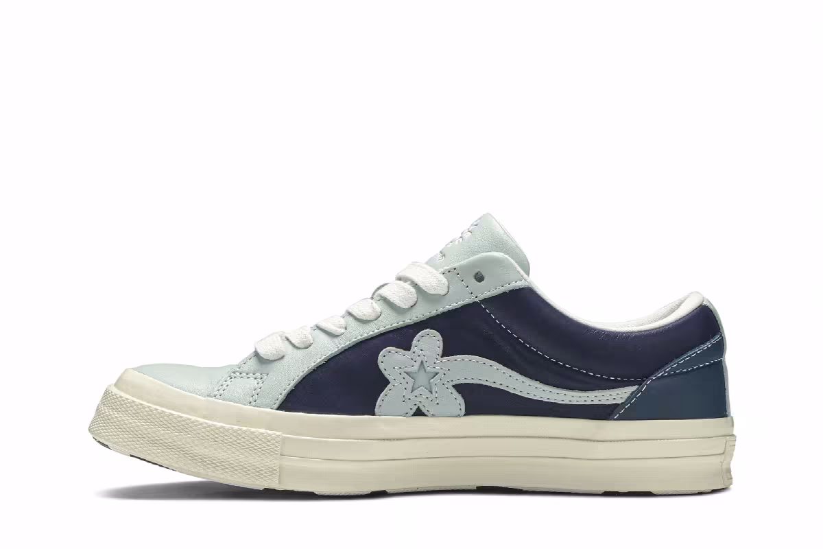 Golf Le Fleur x Converse One Star Ox Industrial Pack - Blue, view 4