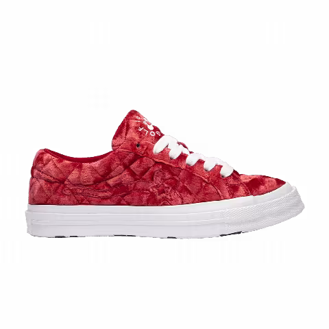 Golf Le Fleur x Converse One Star 'Quilted Velvet Cherry'