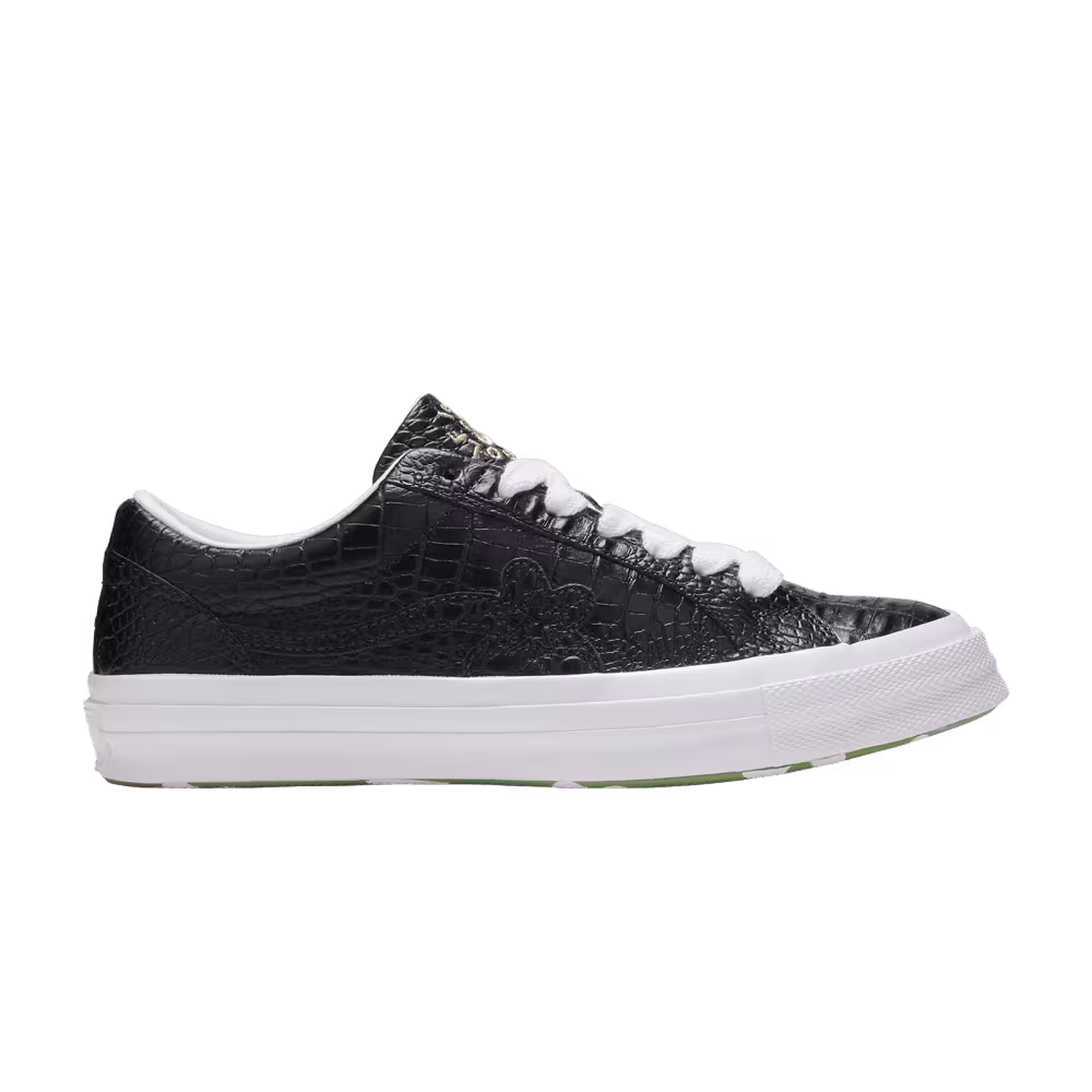 Golf Le Fleur x Converse One Star Low Gator Collection - Black
