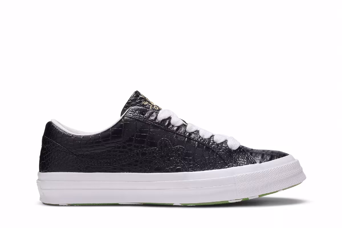 Golf Le Fleur x Converse One Star Low Gator Collection - Black, view 2
