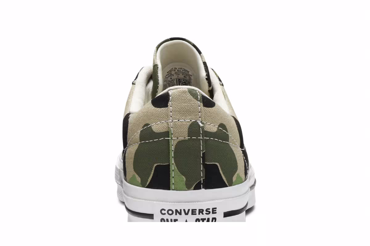 Converse One Star Low Archive Print - Duck Camo, view 8