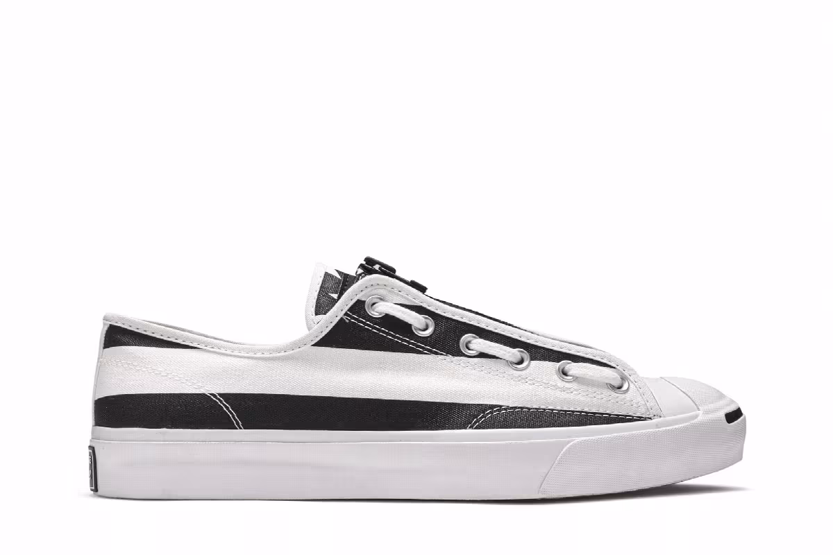 TheSoloist x Converse Jack Purcell Zip Ox Black Americana, view 2