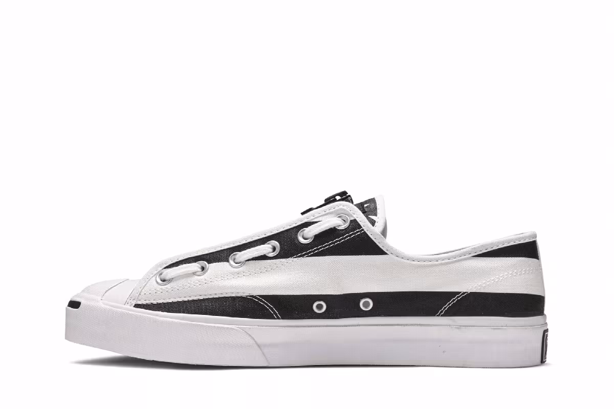 TheSoloist x Converse Jack Purcell Zip Ox Black Americana, view 4