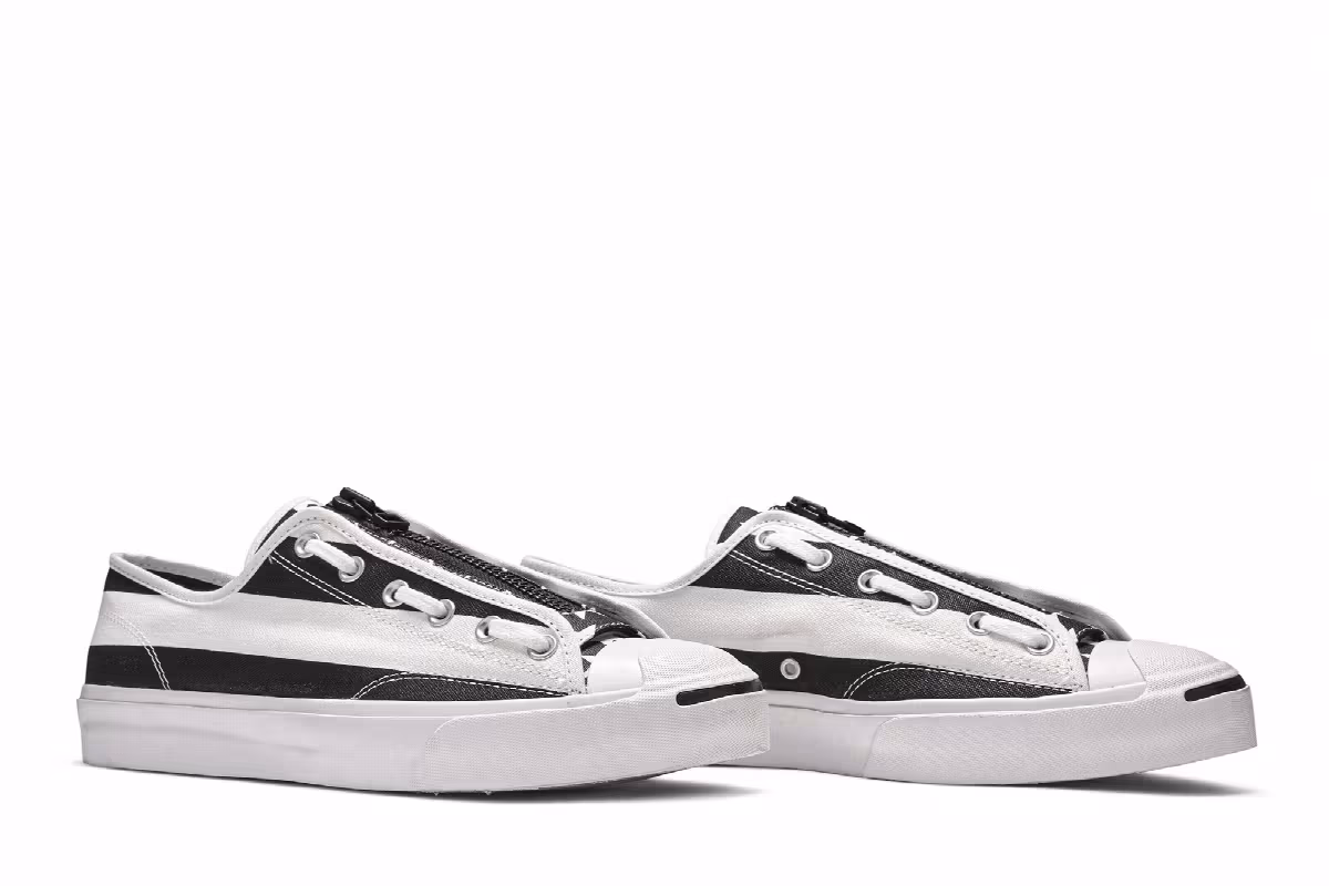 TheSoloist x Converse Jack Purcell Zip Ox Black Americana, view 9