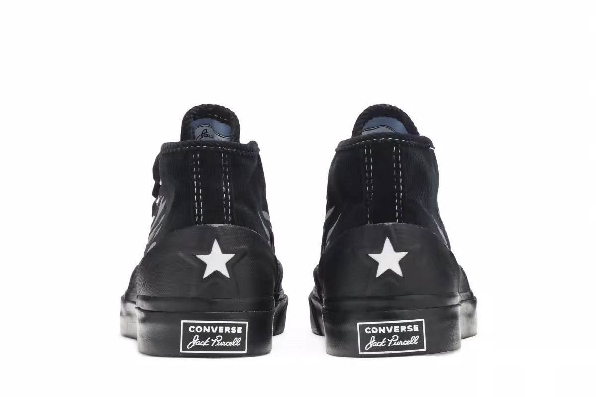ASAP Nast x Converse Jack Purcell Mid Silver Flames, view 7