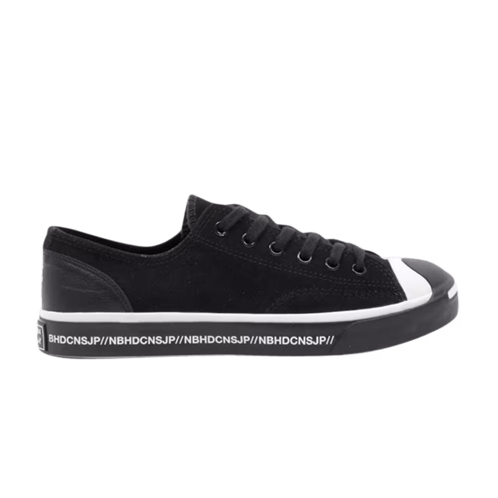 NEIGHBORHOOD x Converse Jack Purcell Low Black