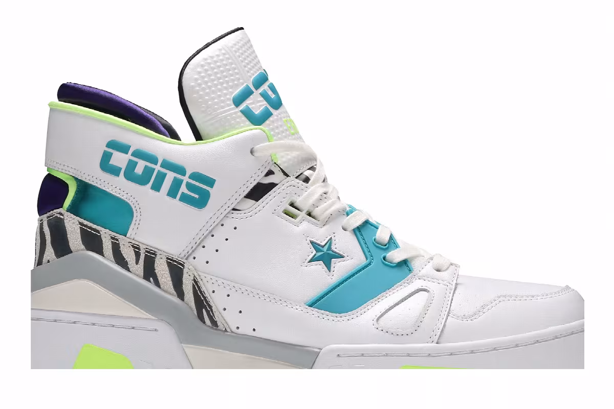 Just Don x Converse ERX-260 Mid Animal - White Teal, view 3