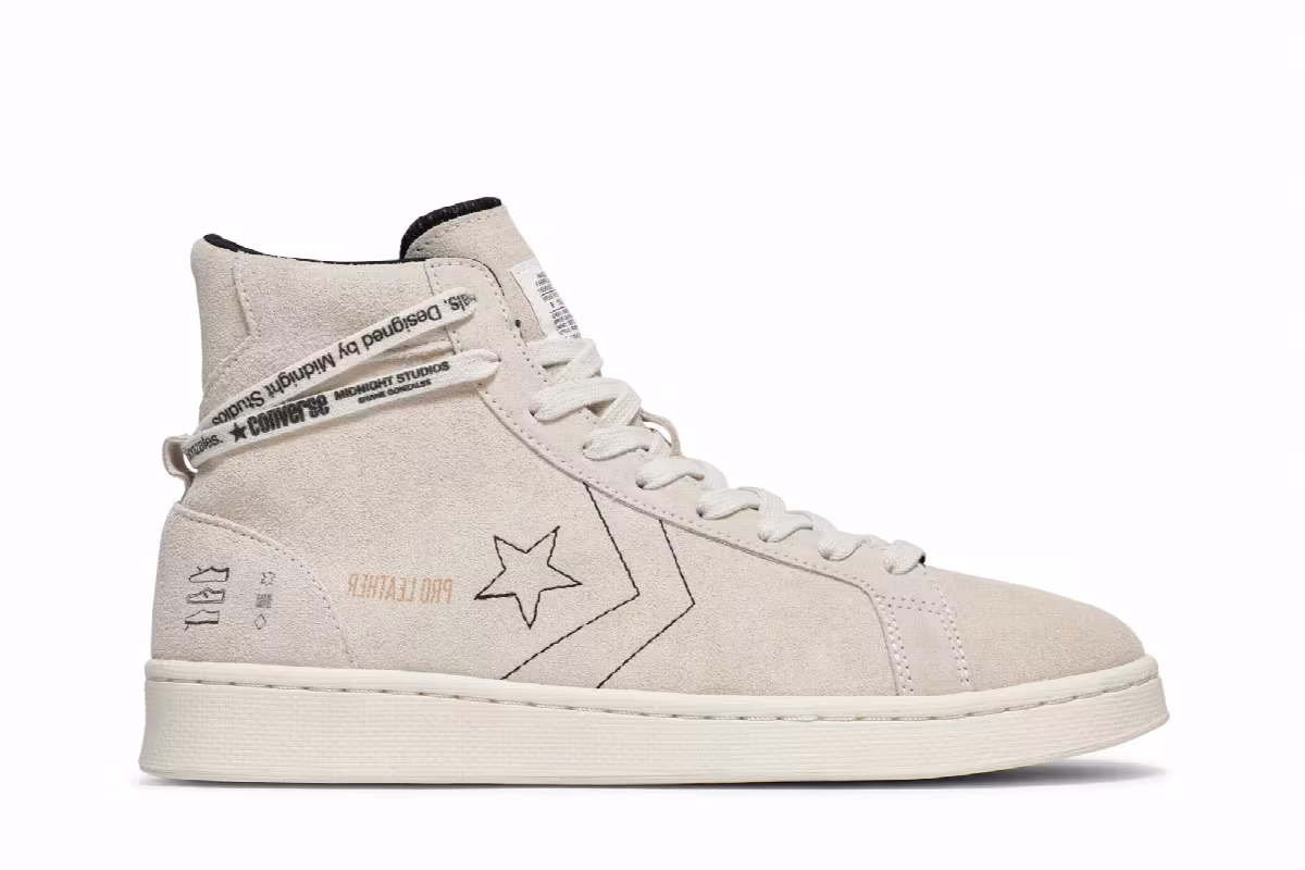 Midnight Studios x Converse Pro Leather Mid White, view 2