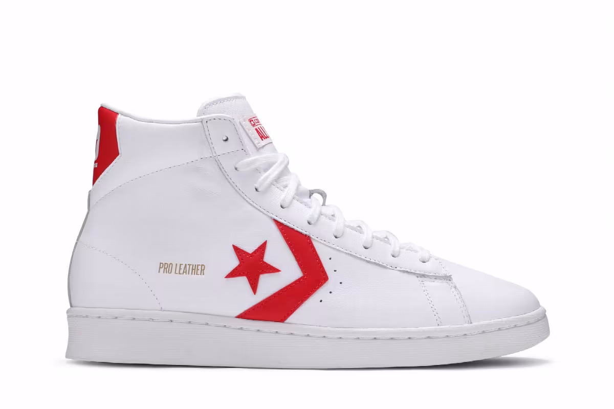 Converse Pro Leather Mid Then & Now, view 2