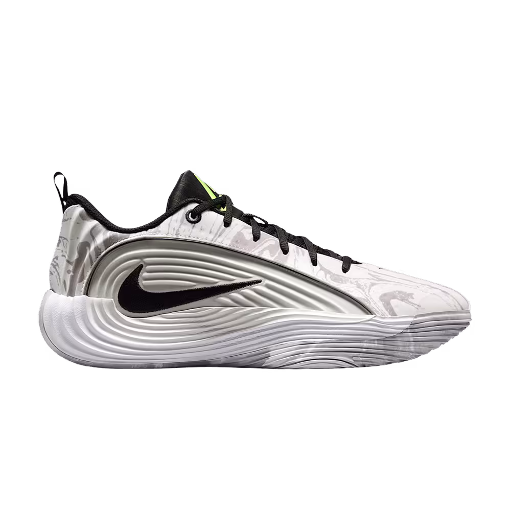 Nike Giannis Immortality 5 White Off White Light Smoke Grey Metallic Silver