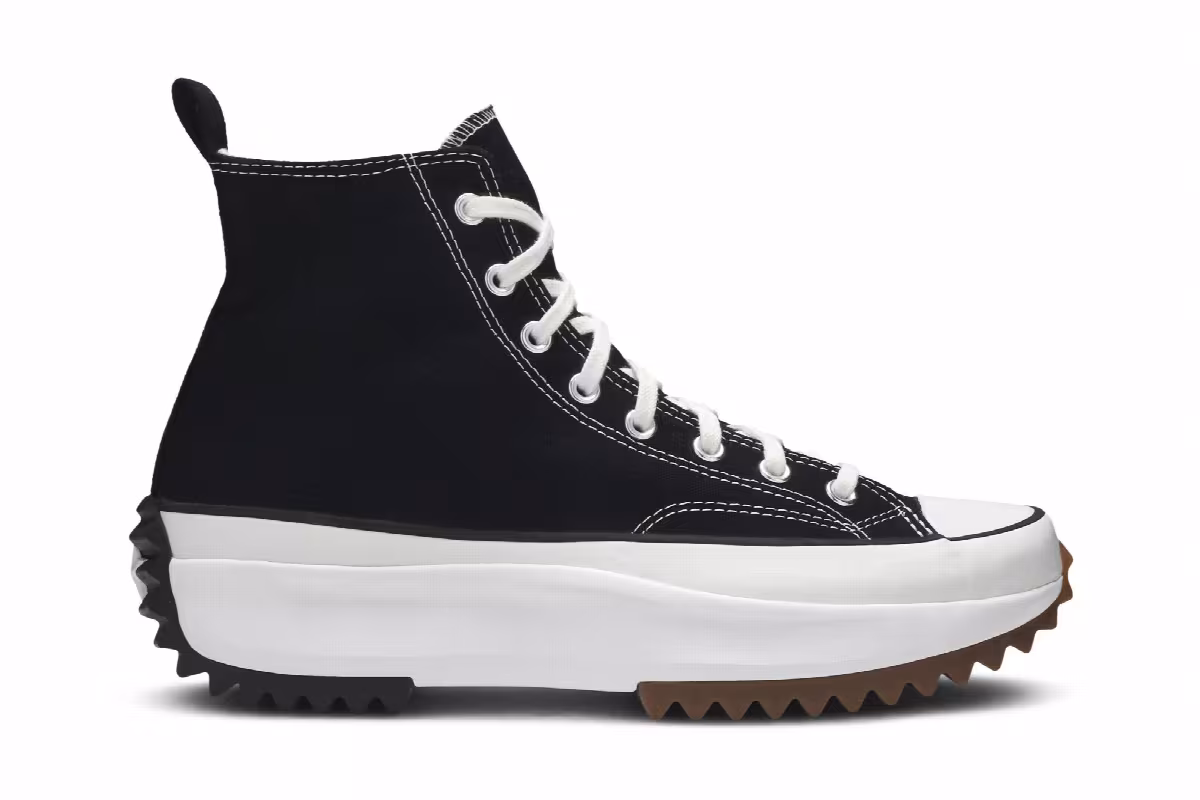 Converse Run Star Hi Black, view 2