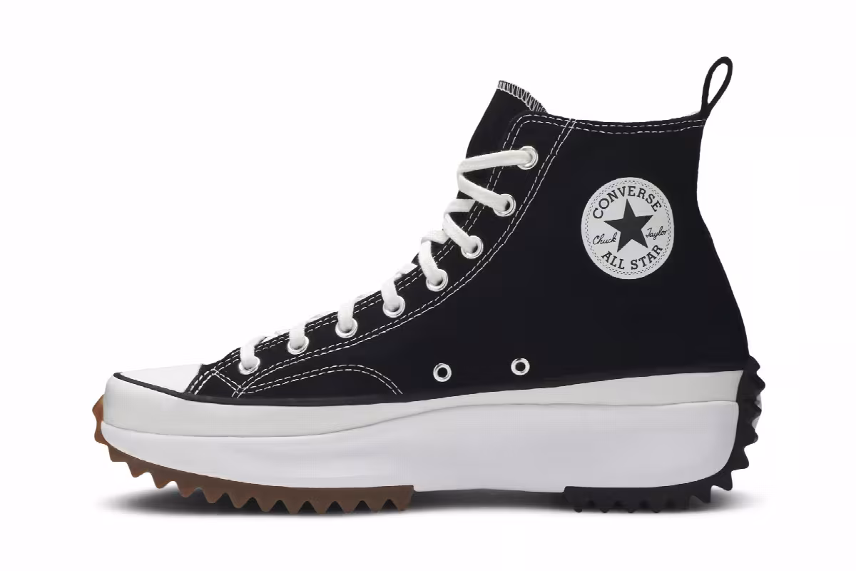 Converse Run Star Hi Black, view 4