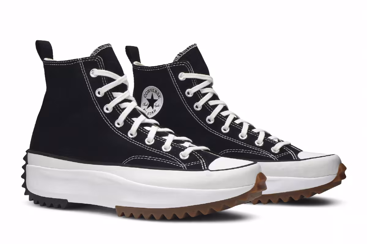 Converse Run Star Hi Black, view 9