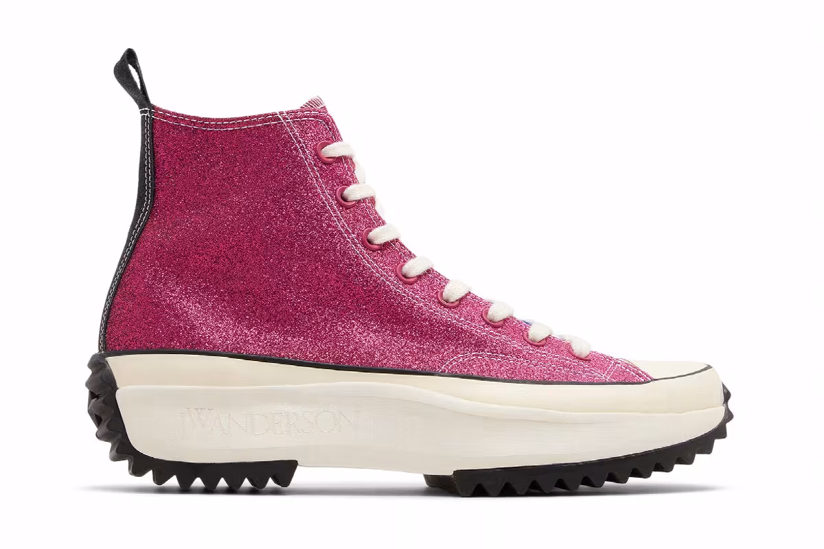 J.W. Anderson x Converse Run Star Hike Glitter, view 2
