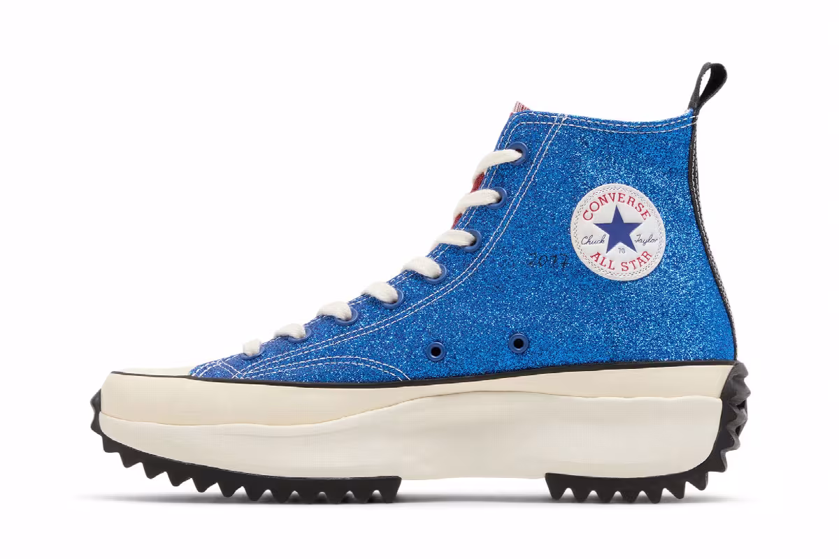 J.W. Anderson x Converse Run Star Hike Glitter, view 4
