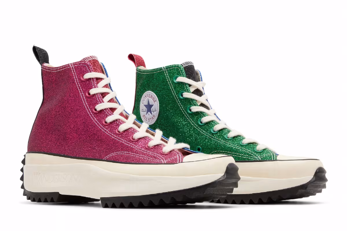 J.W. Anderson x Converse Run Star Hike Glitter, view 9