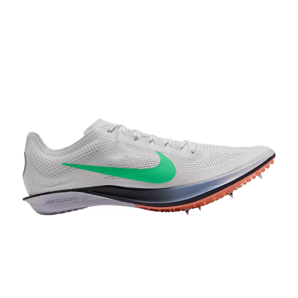 Nike Dragonfly 2 Track & Field Distance Spikes Summit White Palest Purple Obsidian Electro Green