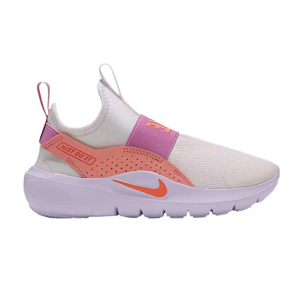 Nike Flex Runner 4 PS Sail Crimson Bliss Palest Purple Safety Orange