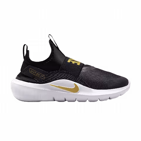 Nike Flex Runner 4 GS 'Black White Blur'