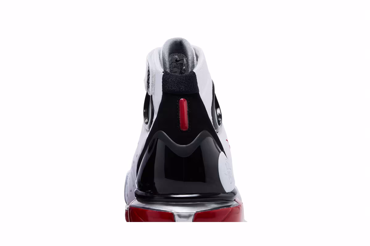 Nike Air Zoom Huarache 2K4 White Varsity Red, view 8