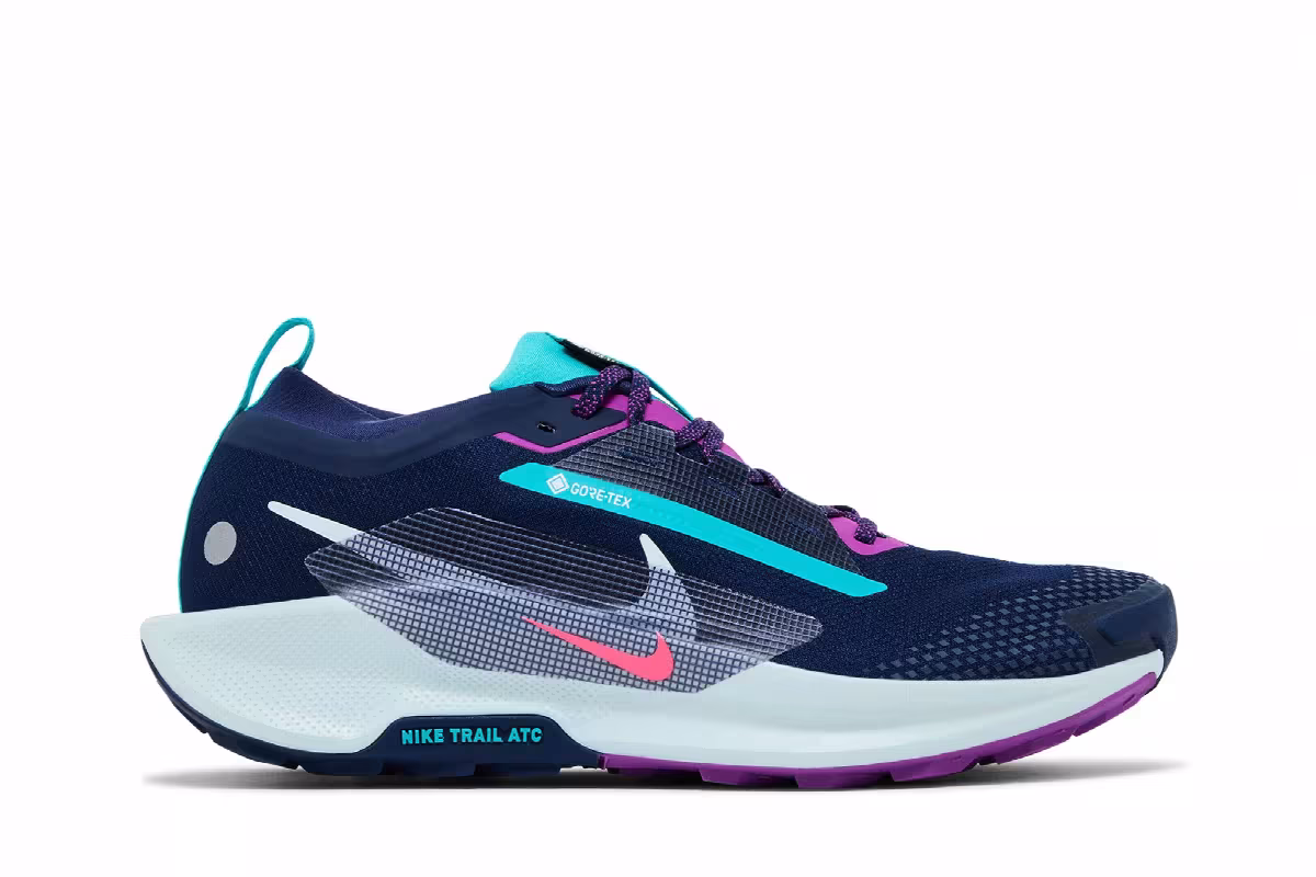 Nike Pegasus Trail 5 GORE-TEX Midnight Navy Hyper Pink, view 2