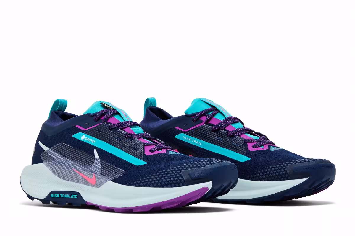 Nike Pegasus Trail 5 GORE-TEX Midnight Navy Hyper Pink, view 9