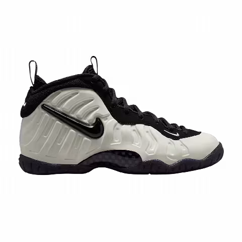 Nike Little Posite Pro Premium GS 'Summit White Black'