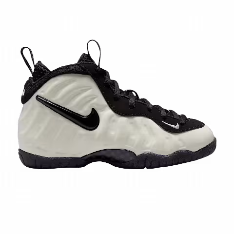 Nike Little Posite Pro Premium PS 'Summit White Black'