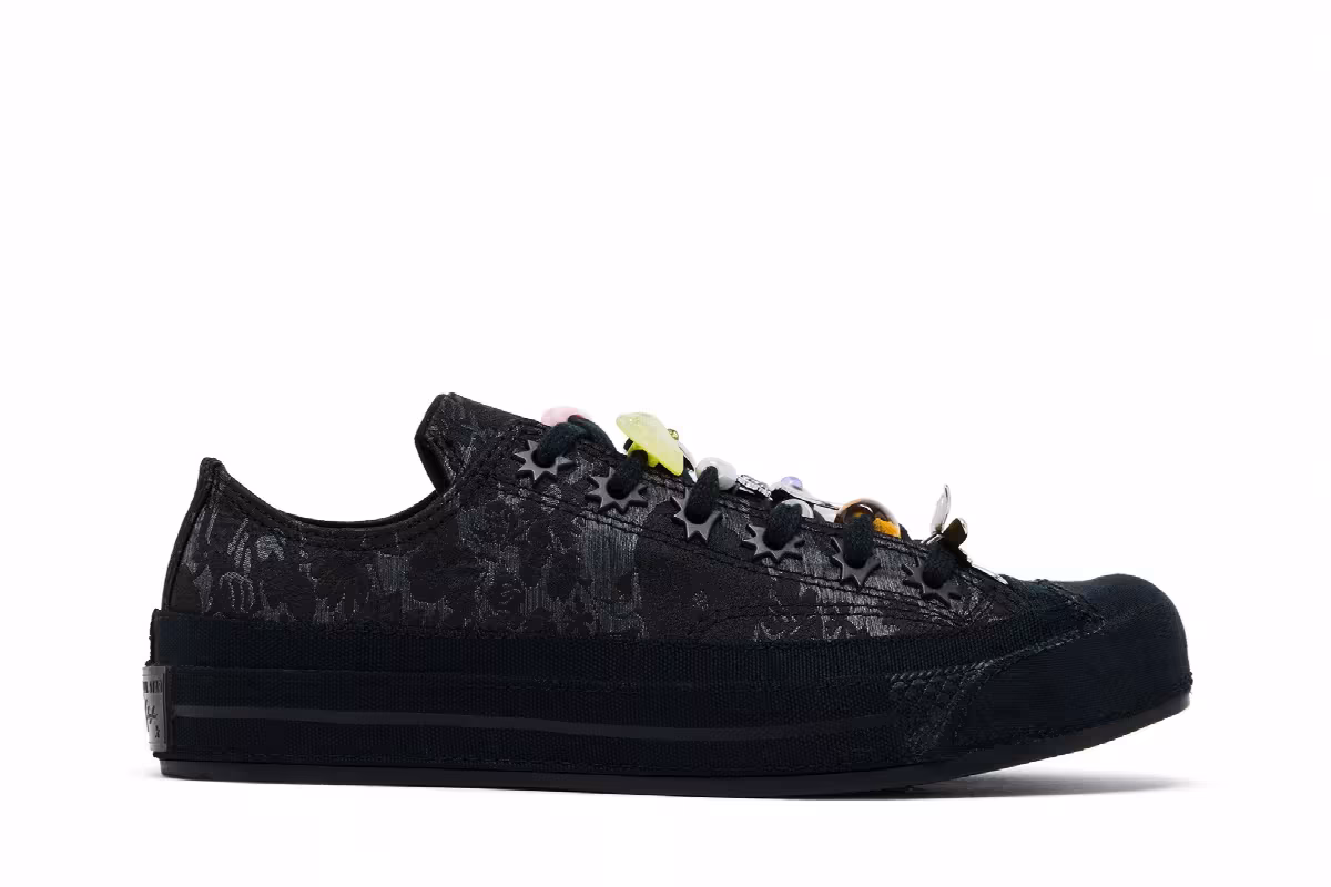Collina Strada x Converse Chuck 70 Black, view 2