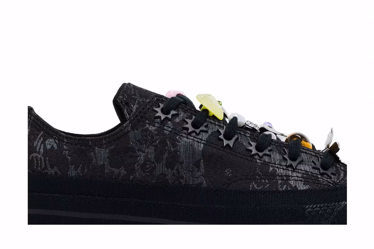 Collina Strada x Converse Chuck 70 Black, view 3