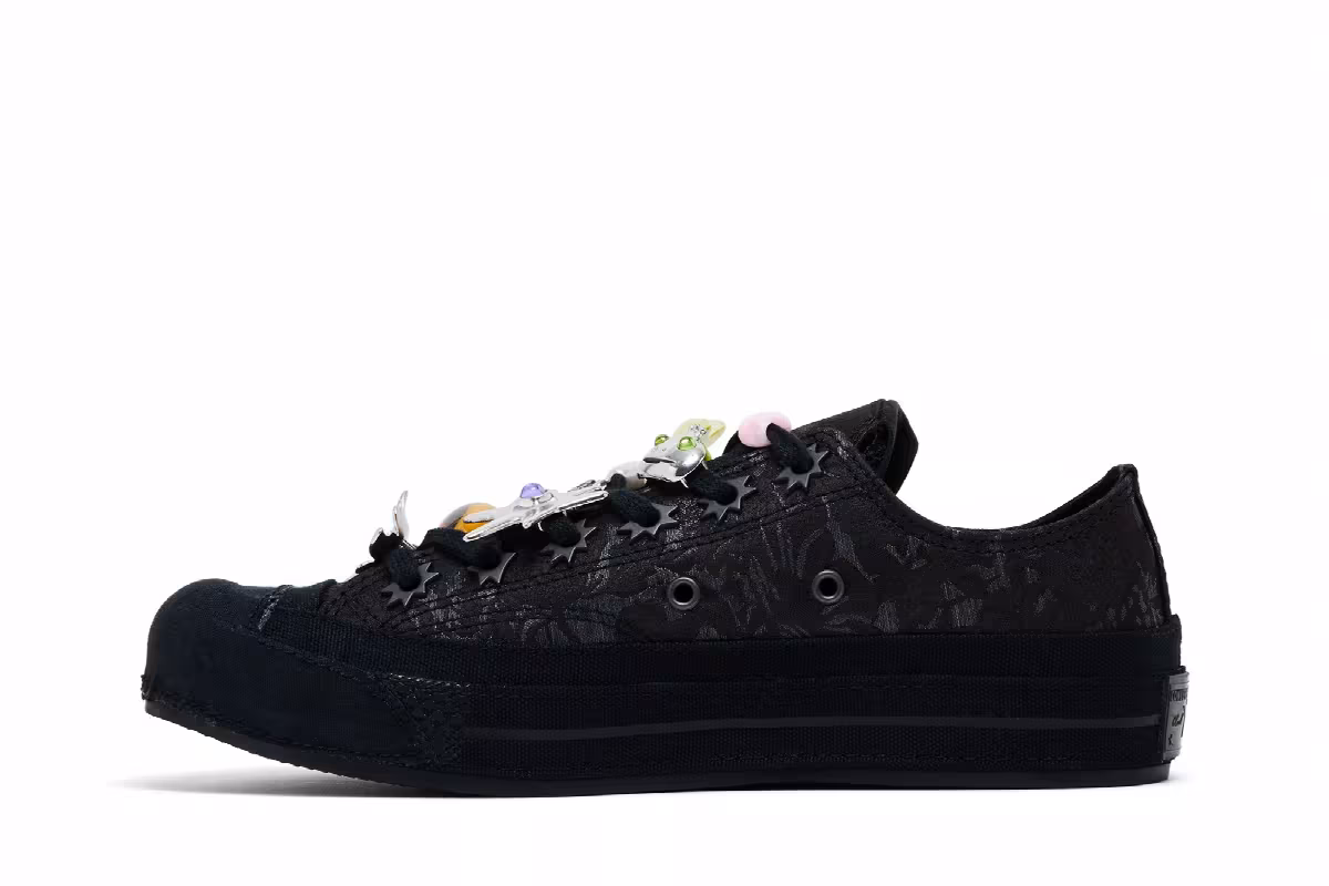 Collina Strada x Converse Chuck 70 Black, view 4