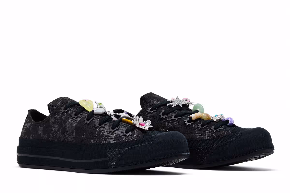 Collina Strada x Converse Chuck 70 Black, view 9