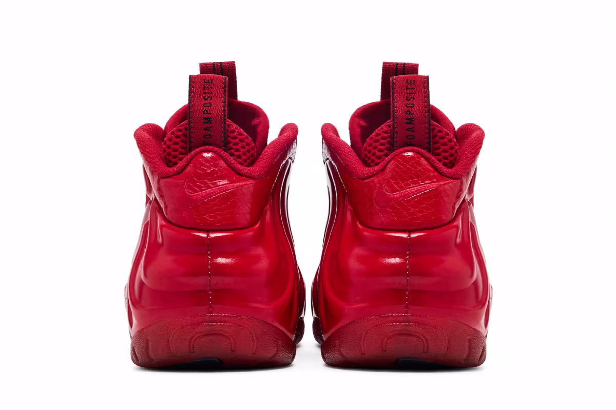 Nike Air Foamposite Pro Gym Red 2026, view 7