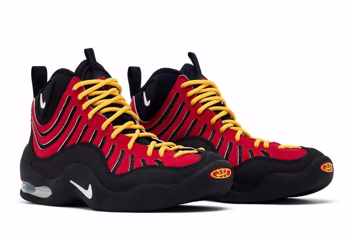 Nike Air Bakin Varsity Red 2026, view 9
