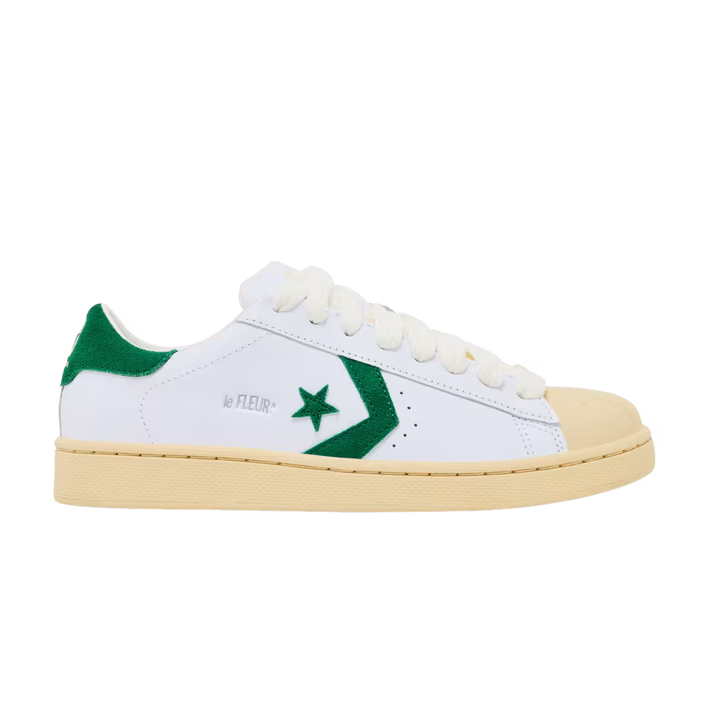 Tyler, The Creator GOLF le FLEUR x Converse 1908 Pro Leather White Amazon Natural Ivory