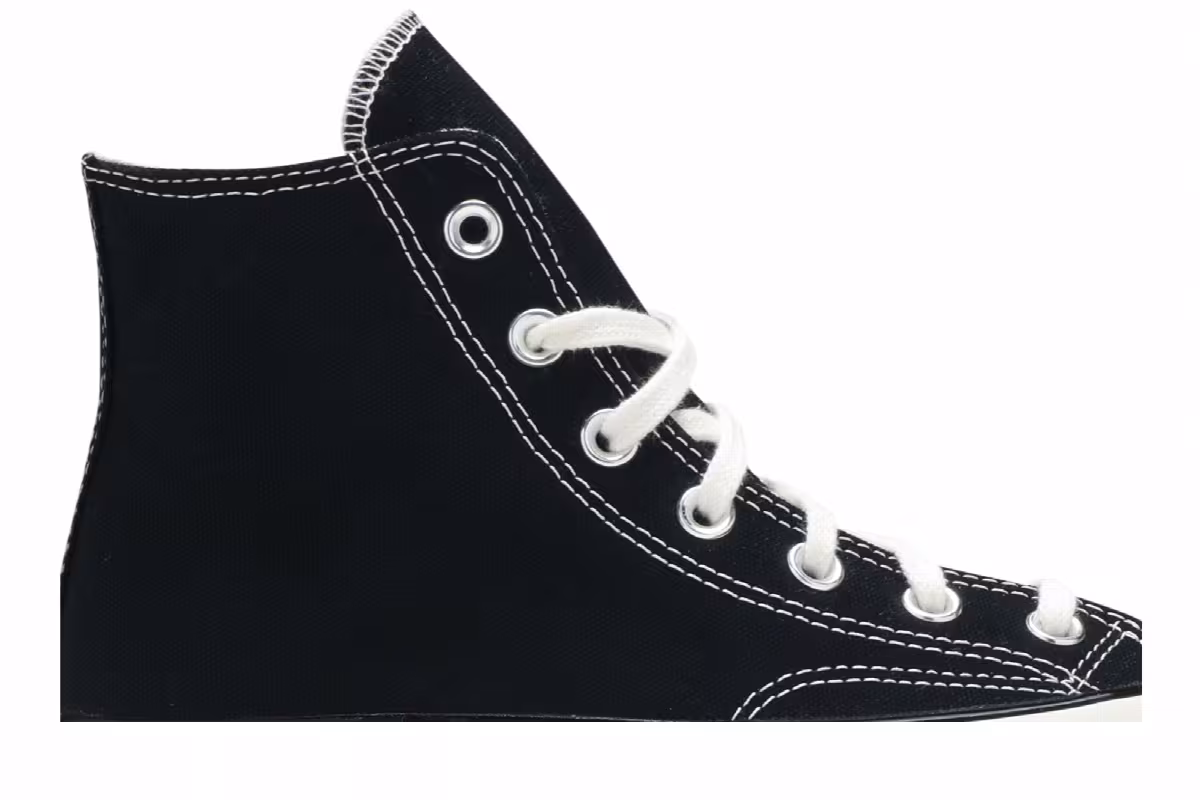 Converse Chuck 70 Vintage Canvas High Black, view 3