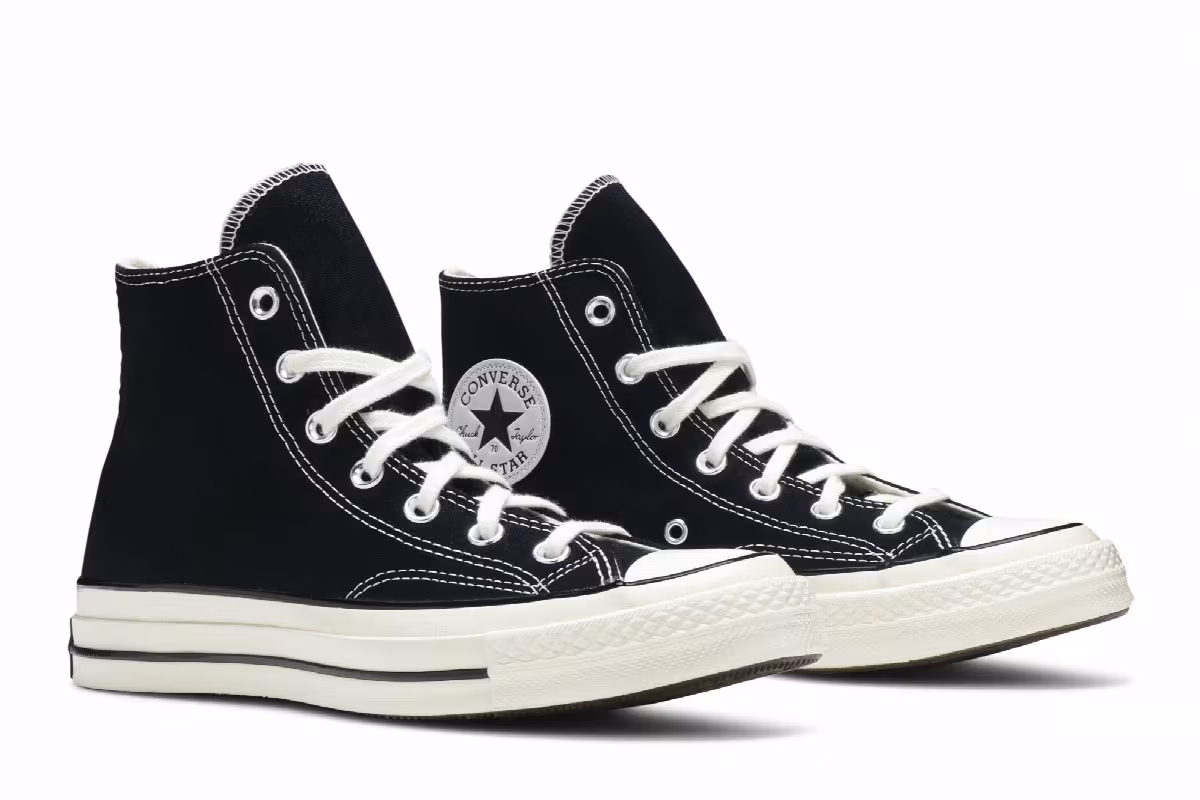 Converse Chuck 70 Vintage Canvas High Black, view 9