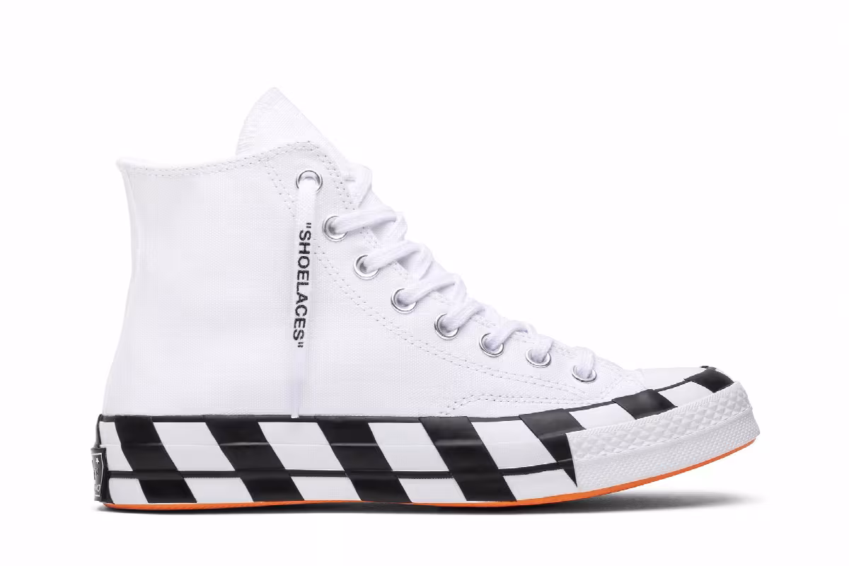 Off-White x Converse Chuck 70 White, view 2