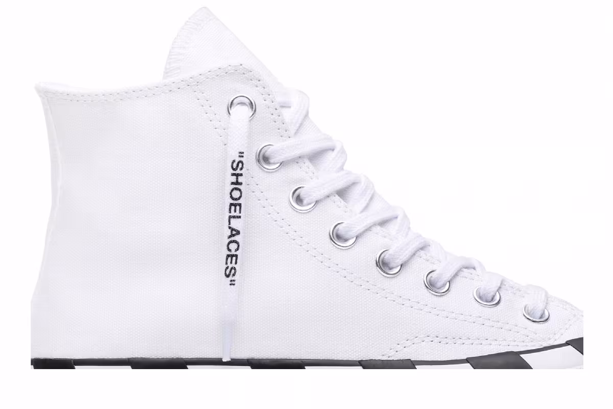 Off-White x Converse Chuck 70 White, view 3