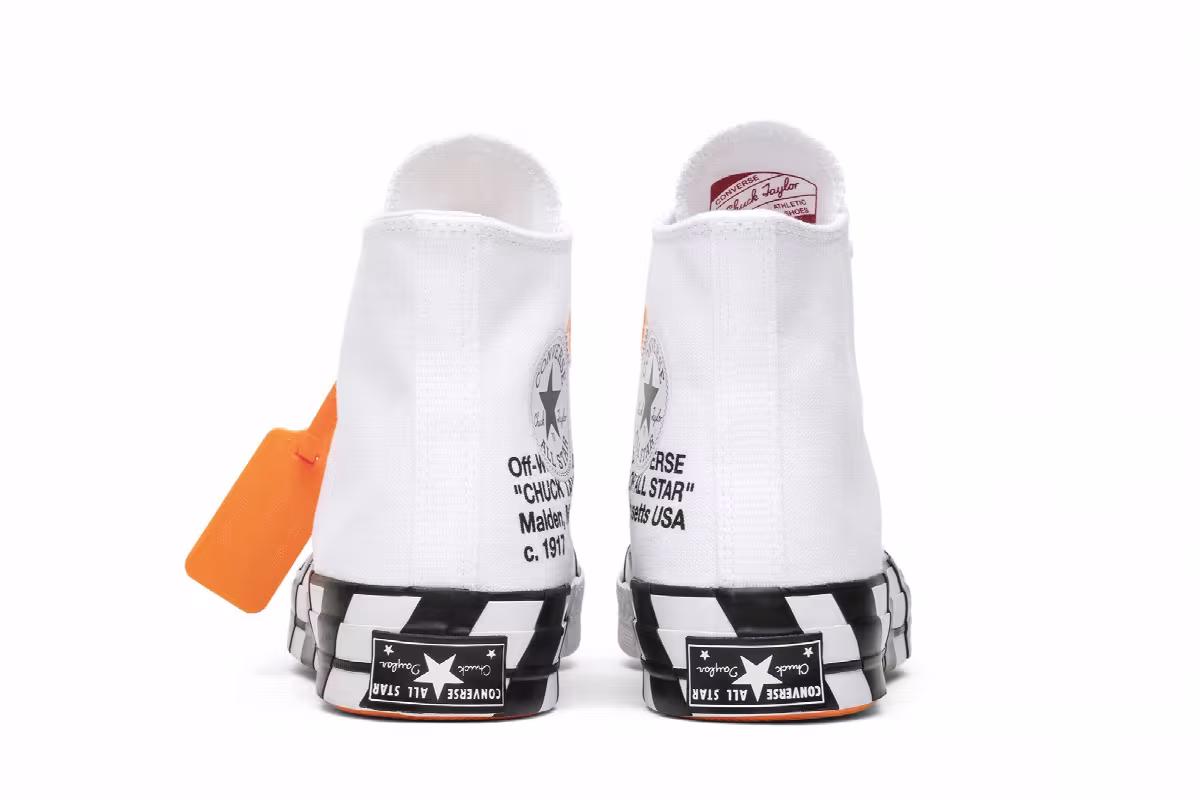 Off-White x Converse Chuck 70 White, view 7