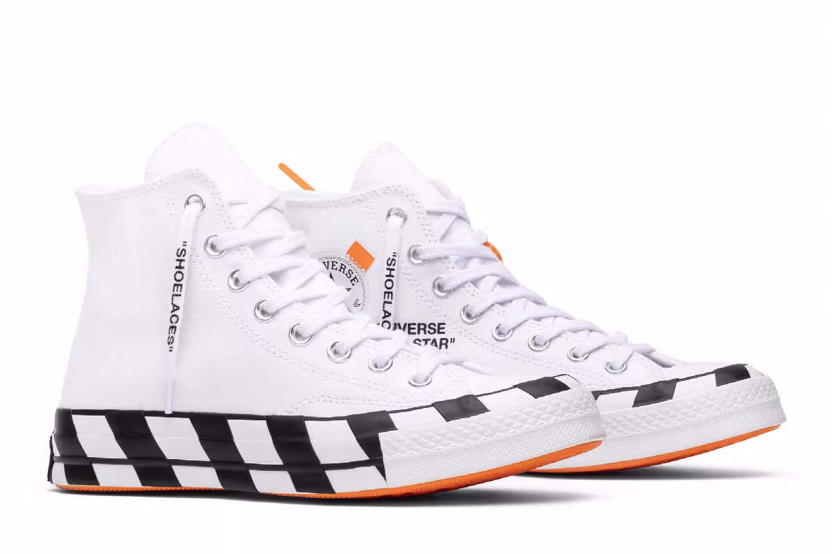 Off-White x Converse Chuck 70 White, view 9