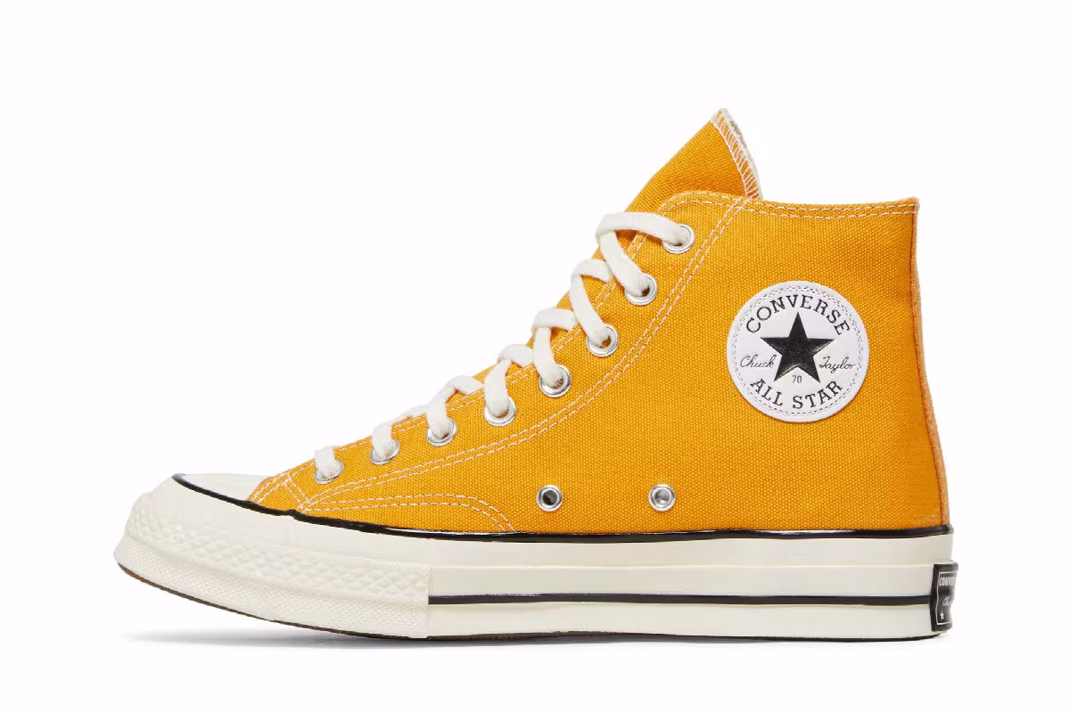 Converse Chuck 70 Hi Sunflower, view 4