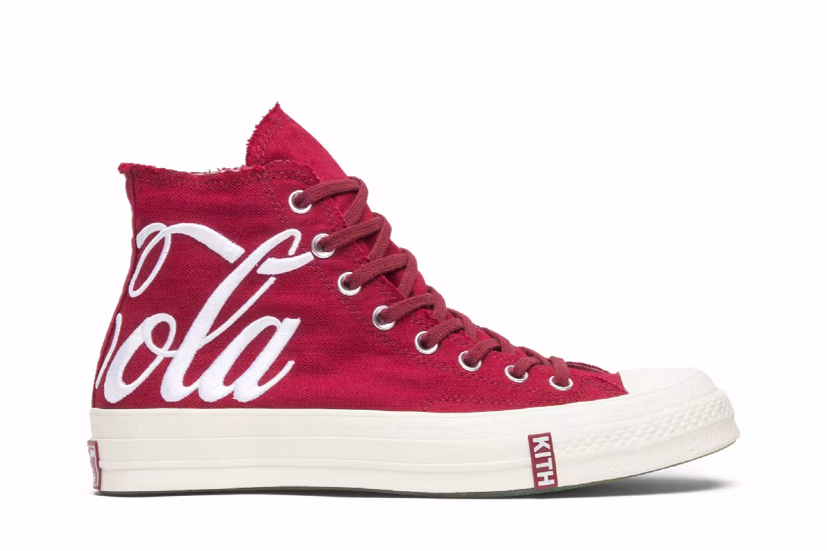 Kith x Coca-Cola x Converse Chuck 70 Hi America, view 2