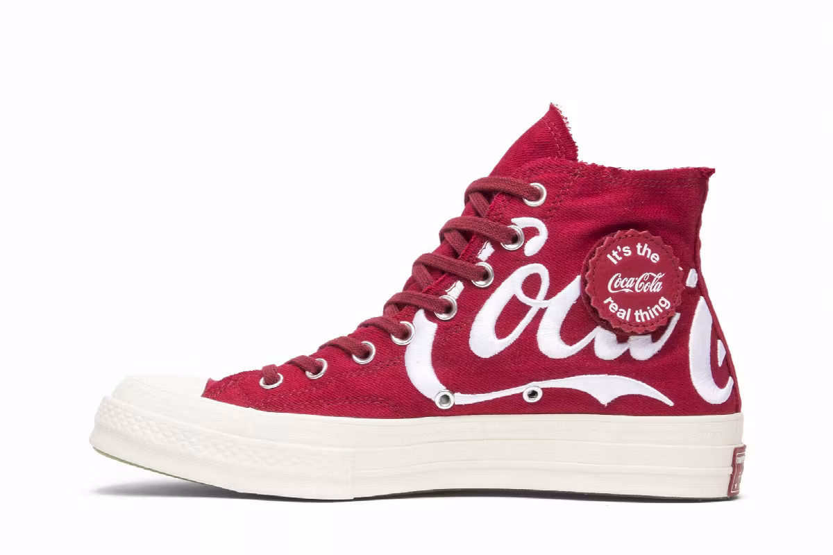 Kith x Coca-Cola x Converse Chuck 70 Hi America, view 4