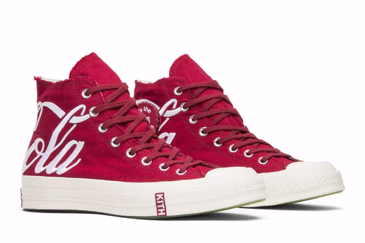 Kith x Coca-Cola x Converse Chuck 70 Hi America, view 9