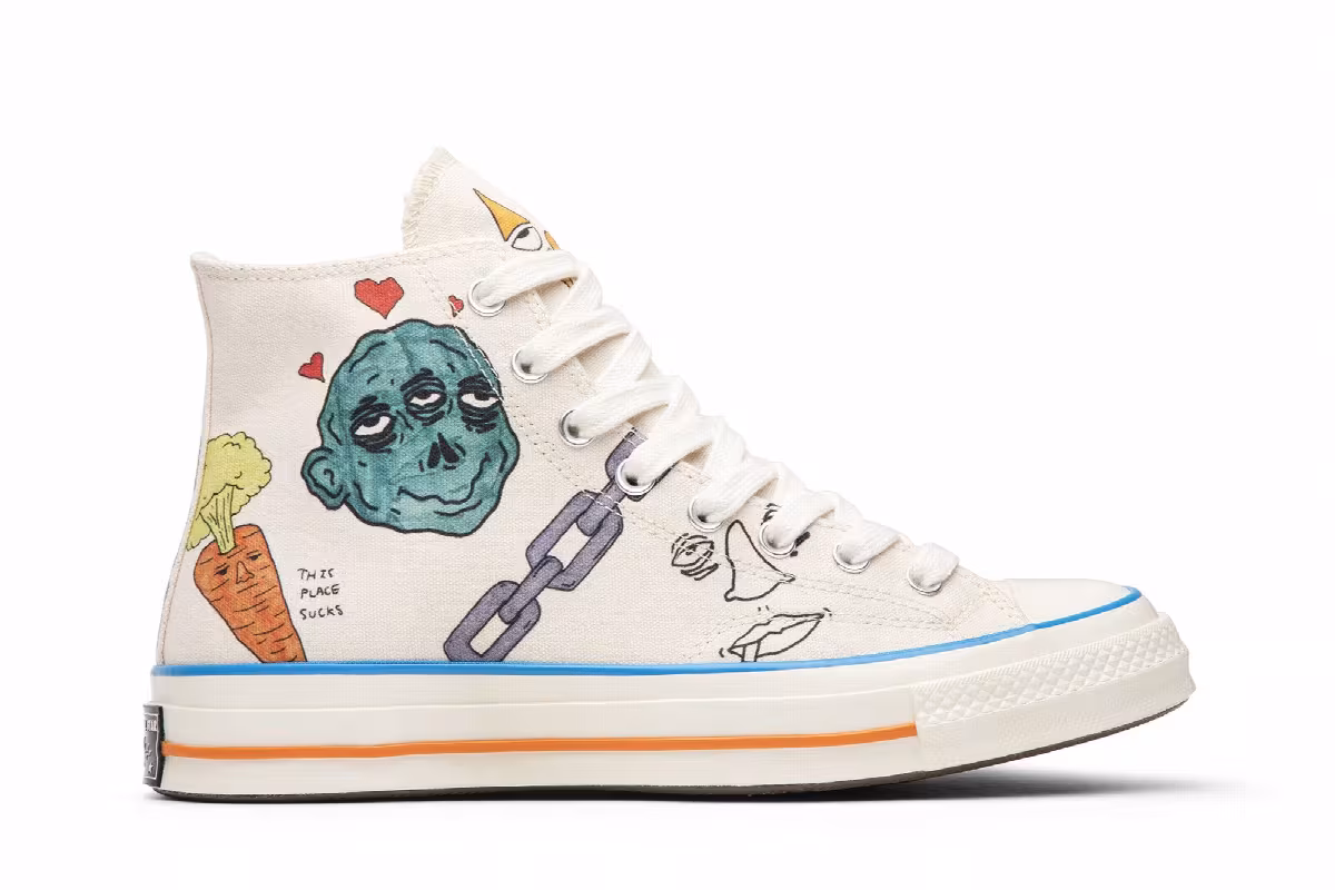 Tyler, the Creator x Foot Locker x Converse Chuck 70 Artist Series, view 2