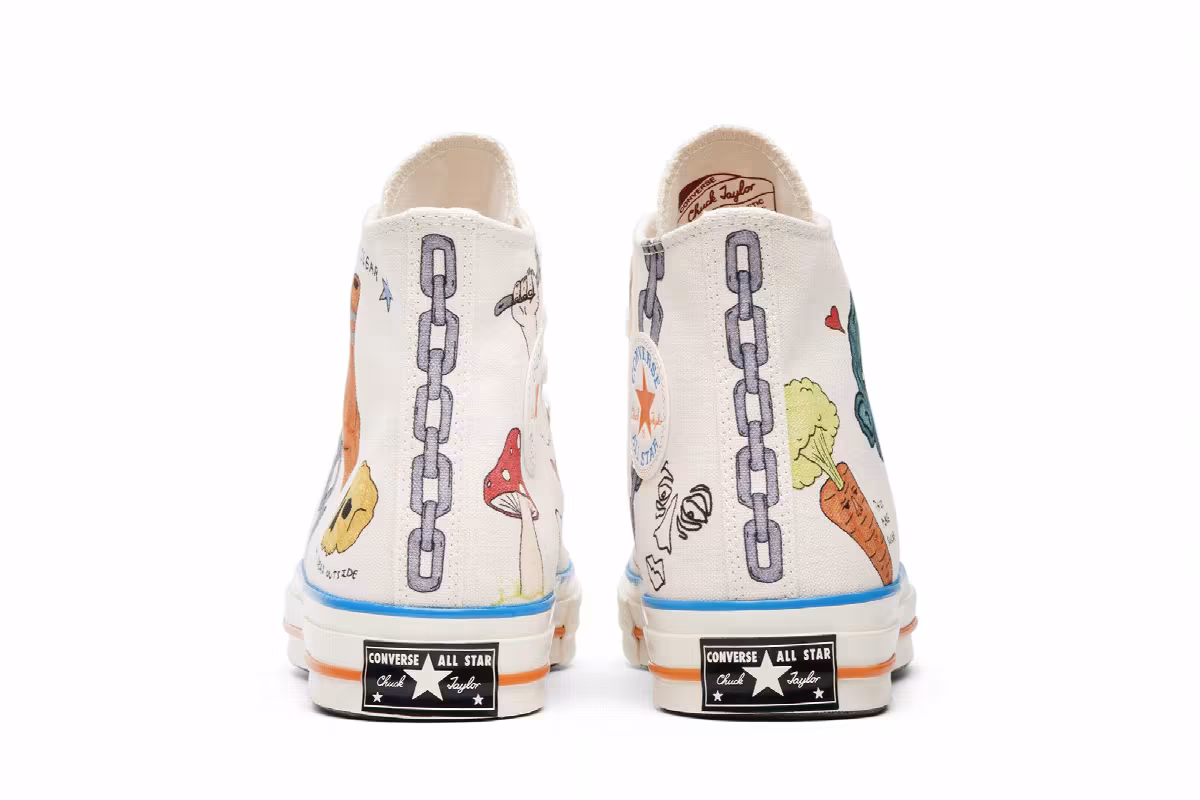 Tyler, the Creator x Foot Locker x Converse Chuck 70 Artist Series, view 7