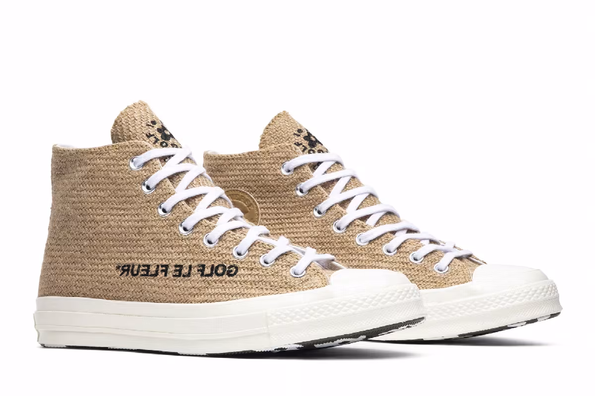 Golf Le Fleur x Converse Chuck 70 High Fabric Weave, view 9