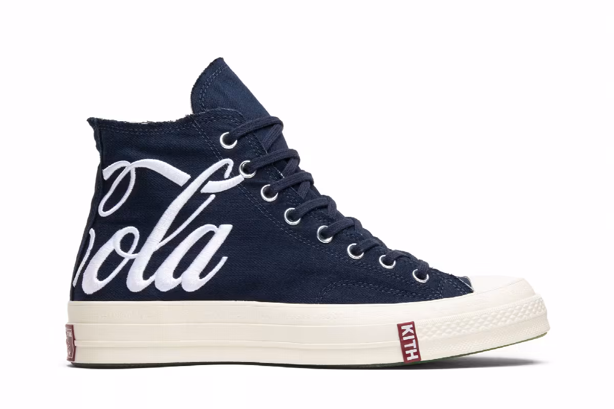 Kith x Coca-Cola x Converse Chuck 70 Hi France, view 2