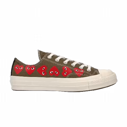 Comme des Garçons Play x Converse Chuck 70 Low Top 'Multi Heart'